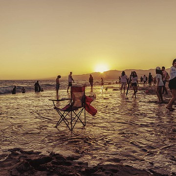 Santa Monica beach, Los Angeles