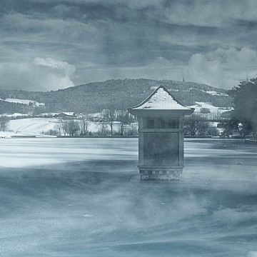 Rêverie au Lac de Bret, Puidoux (prise de vue double exposition)