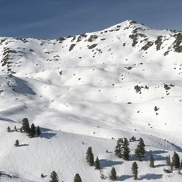 Sur les pistes de ski, Verbier