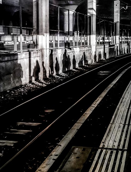 Ombres et lumière, gare de Lausanne